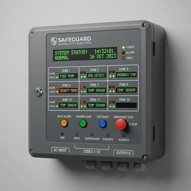 Multi-Zone Safety Alarm System