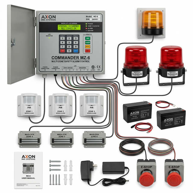 Multi-Zone Safety Alarm System - Image 2